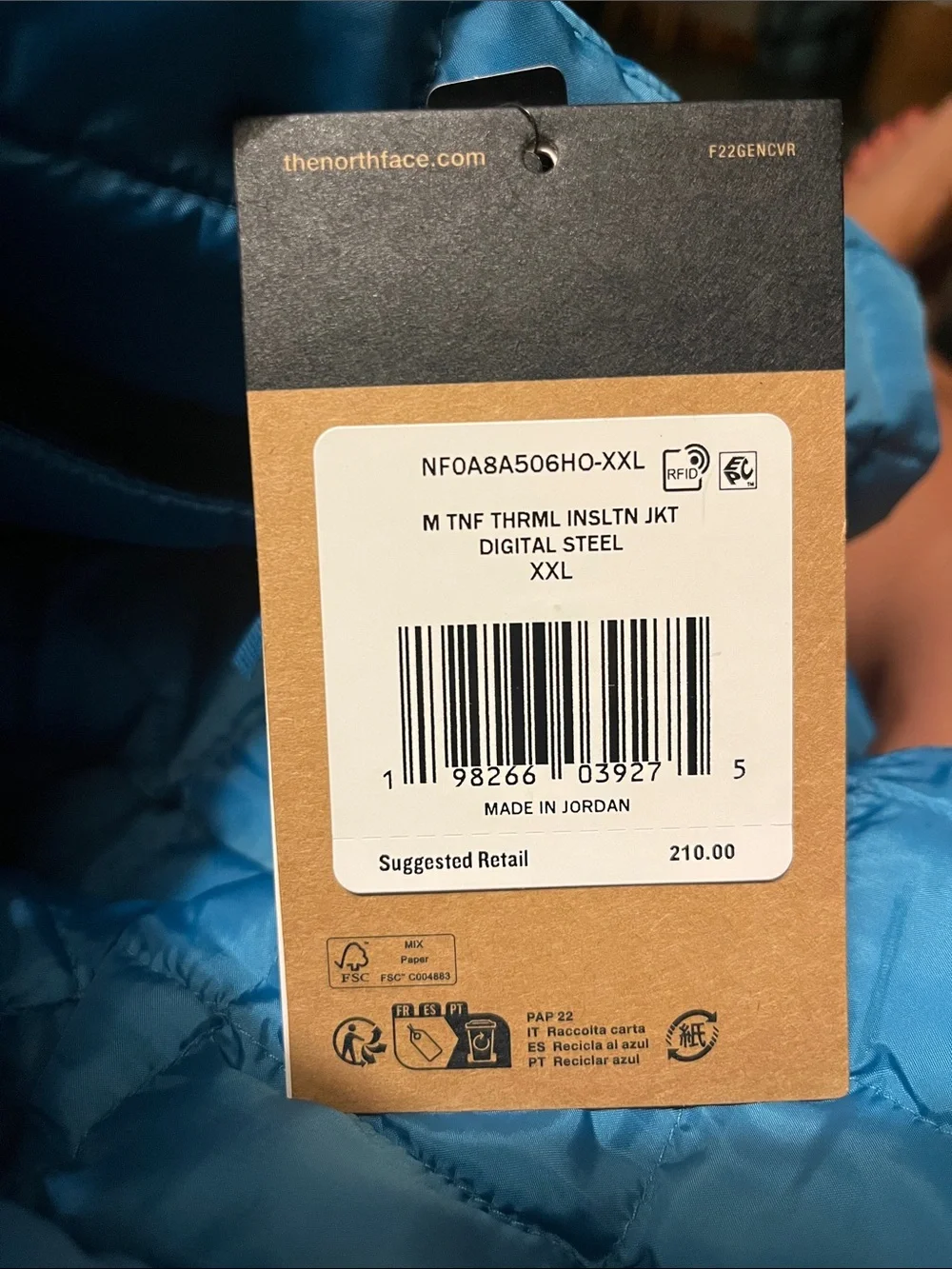 The North Face Men’s Thermoball Insulated Jacket